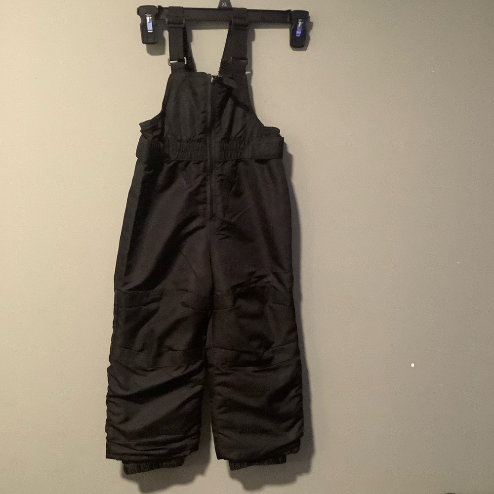 Cat & Jack Kids Navy Winter Snow Bib Suit Overalls size 3T Preowned